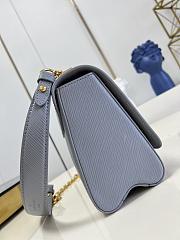 Louis Vuitton | Twist MM Handbag M59218 Grey - 4