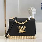 Louis Vuitton | Twist MM Handbag M57648 Black - 1