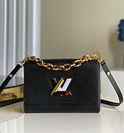 Louis Vuitton | Twist MM Handbag M58715 Black - 1