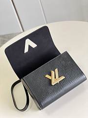 Louis Vuitton | Twist PM Handbag M50282 Black - 4