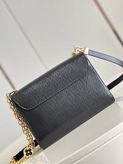 Louis Vuitton | Twist PM Handbag M50282 Black - 6