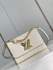 Louis Vuitton | Twist PM Handbag M50282 White - 6