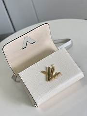 Louis Vuitton | Twist PM Handbag M50282 White - 4