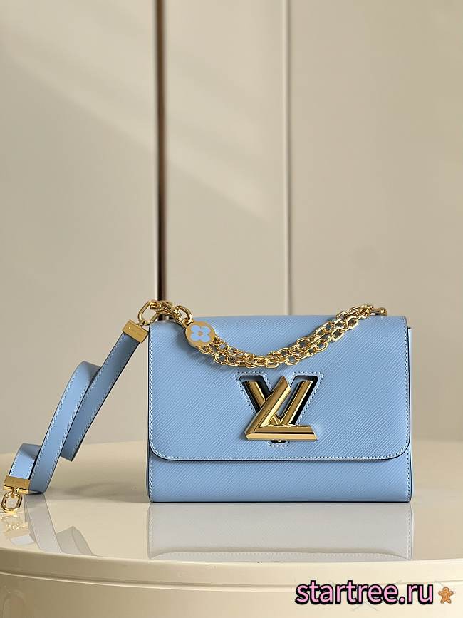 Louis Vuitton | Twist PM Handbag M50282 Blue - 1