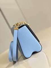 Louis Vuitton | Twist PM Handbag M50282 Blue - 3