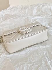 Gucci | GG Marmont Belt Bag 699757 White - 4