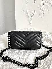 Gucci | GG Marmont Belt Bag 699757 Black - 5