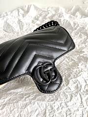 Gucci | GG Marmont Belt Bag 699757 Black - 4