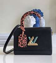 Louis Vuitton | Twist MM Handbag M58568 Black - 1