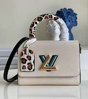 Louis Vuitton | Twist MM Handbag M58568 White - 1