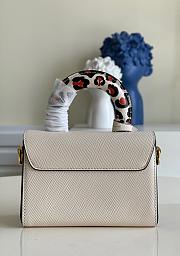 Louis Vuitton | Twist PM Handbag M58568 White - 3