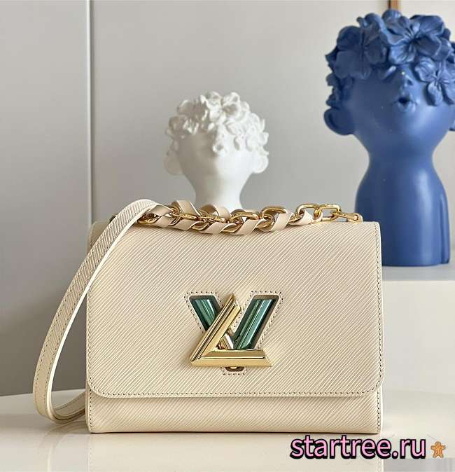 Louis Vuitton | Twist MM Handbag M59896 White - 1