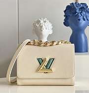Louis Vuitton | Twist MM Handbag M59896 White - 1