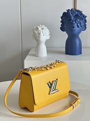 Louis Vuitton | Twist MM Handbag M59896 Yellow - 4