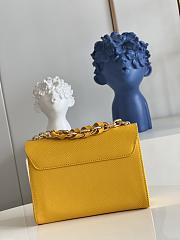 Louis Vuitton | Twist MM Handbag M59896 Yellow - 5