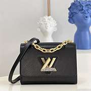 Louis Vuitton | Twist MM Handbag M59033 Black - 1