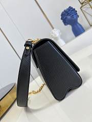 Louis Vuitton | Twist MM Handbag M59218 Black - 2