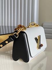 Louis Vuitton | Twist PM Handbag M58715 White - 4