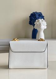 Louis Vuitton | Twist PM Handbag M58715 White - 3