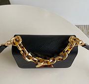 Louis Vuitton | Twist PM Handbag M58715 Black - 6