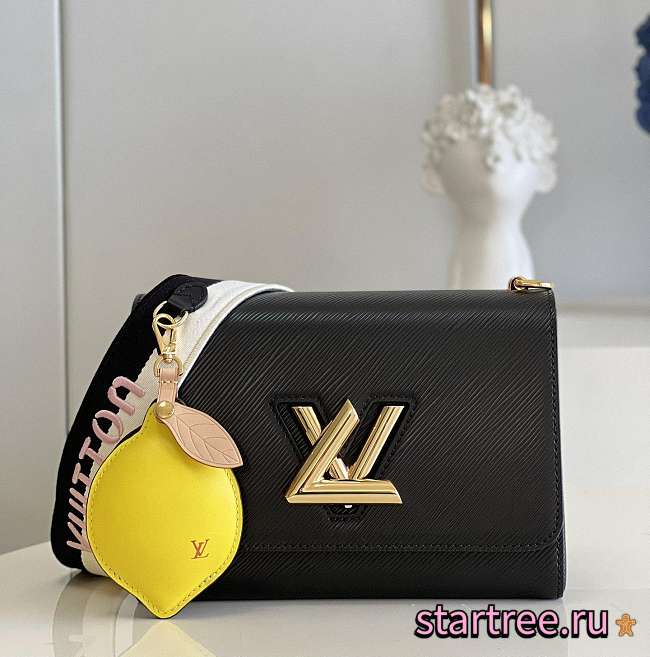 Louis Vuitton | Twist MM Handbag M20680 Black - 1