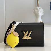 Louis Vuitton | Twist MM Handbag M20680 Black - 1