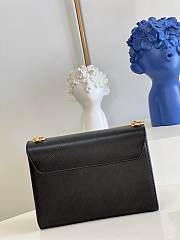 Louis Vuitton | Twist MM Handbag M20680 Black - 5