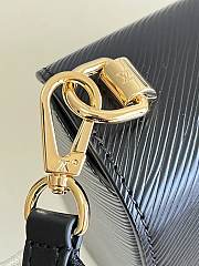Louis Vuitton | Twist MM Handbag M20680 Black - 6