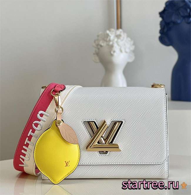 Louis Vuitton | Twist MM Handbag M20680 White - 1