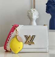 Louis Vuitton | Twist MM Handbag M20680 White - 1