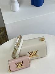 Louis Vuitton | Twist PM Handbag M50332 White - 2