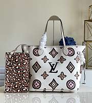 Louis Vuitton | Neverfull Cream MM tote Bag M45819 - 1