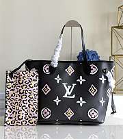 Louis Vuitton | Neverfull Black MM tote Bag M45818 - 1