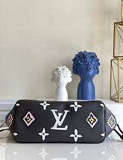 Louis Vuitton | Neverfull Black MM tote Bag M45818 - 4