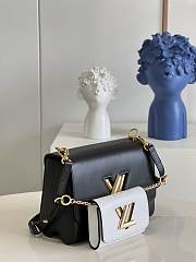 Louis Vuitton | Twist PM Handbag M50282 Black & White - 3