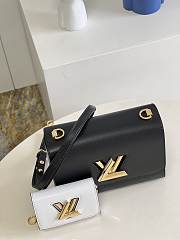 Louis Vuitton | Twist PM Handbag M50282 Black & White - 5