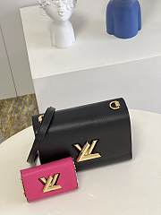 Louis Vuitton | Twist PM Handbag M50282 Black&Rosy - 2