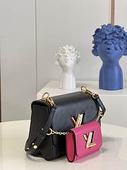 Louis Vuitton | Twist PM Handbag M50282 Black&Rosy - 3