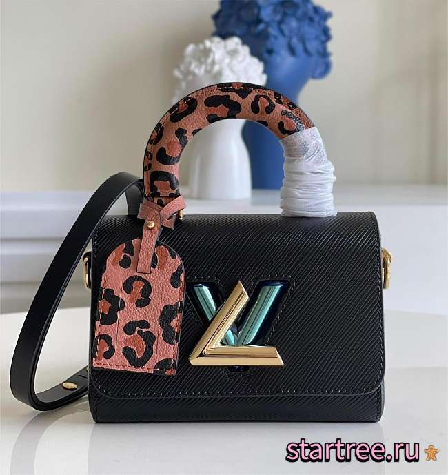 Louis Vuitton | Twist PM Handbag M58568 Black - 1