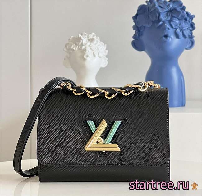 Louis Vuitton | Twist MM Handbag M59896 Black - 1