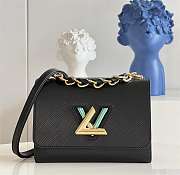 Louis Vuitton | Twist MM Handbag M59896 Black - 1