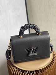 Louis Vuitton | Twist MM Handbag M58688 Black - 3