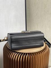 Louis Vuitton | Twist MM Handbag M58688 Black - 4