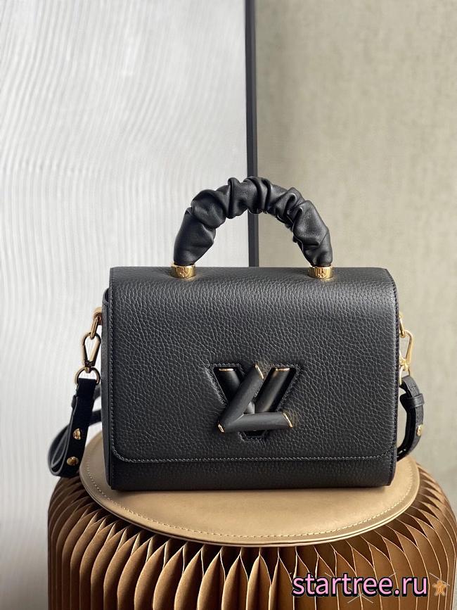 Louis Vuitton | Twist MM Handbag M58688 Black - 1