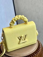 Louis Vuitton | Twist MM Handbag M58688 Yellow - 4