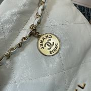 Chanel 22 Shoulder bag white  220416C 35x37x7cm - 4