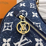 Louis Vuitton Loop Bag Denim Blue 23x13x6cm - 2