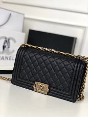 Chanel Leboy Bag Cowhide Black  - 1