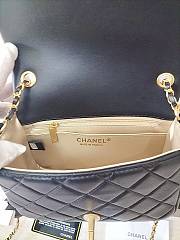 Chanel Gold Ball bag Lambskin black - 4