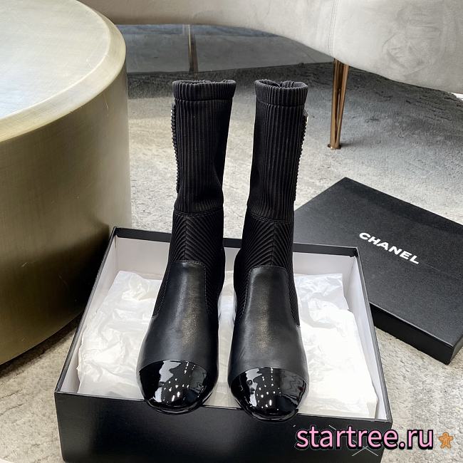 CHANEL| Lady Boots Black - 1